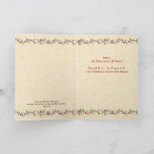 Christmas... In Jezus naam... Dubbele kaart! Feestdagen Kaart (Binnen)