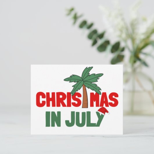 CHRISTMAS IN JULI BRIEFKAART (Staand voorkant)