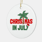 CHRISTMAS IN JULI KERAMISCH ORNAMENT (Links)