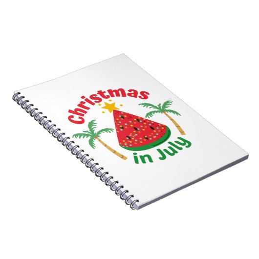 CHRISTMAS IN JULI NOTITIEBOEK (Rechterzijde)