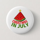 CHRISTMAS IN JULI RONDE BUTTON 5,7 CM (Voorkant)