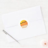 CHRISTMAS IN JULI RONDE STICKER (Envelop)