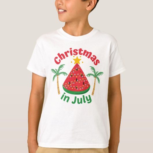 CHRISTMAS IN JULI T-SHIRT (Voorkant)