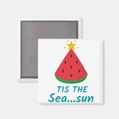 CHRISTMAS IN JULI TIS DE SEASON MAGNEET (Voorkant / Achterkant)