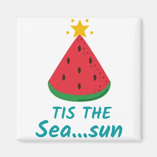 CHRISTMAS IN JULI TIS DE SEASON MAGNEET (Voorkant)