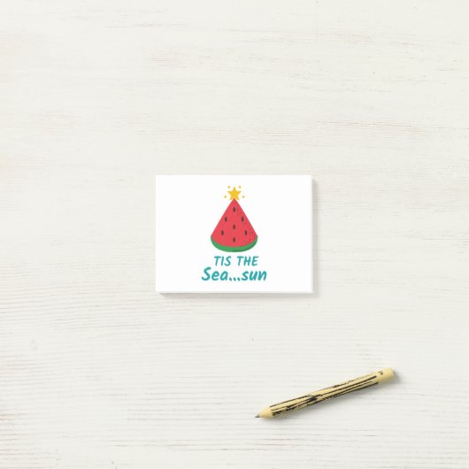 CHRISTMAS IN JULI TIS DE SEASON POST-IT® NOTES (Op bureau)