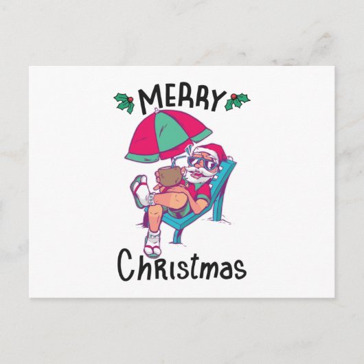 Christmas in July Briefkaart (Voorkant)