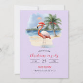 Christmas in July Custom Company Name Logo & Text Kaart (Voorkant)