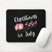 Christmas In July Flamingo Nk  Muismat (Met muis)