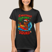 Christmas In July Funny Dachshund Dog Lover Xmas I T-shirt (Voorkant)