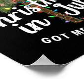Christmas In July Got Me All Lit Up  Poster (Hoek)