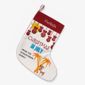 Christmas in July Kleine Kerstsok (Voorkant (Hangend))