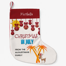 Christmas in July Kleine Kerstsok