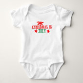 Christmas in July Romper (Voorkant)