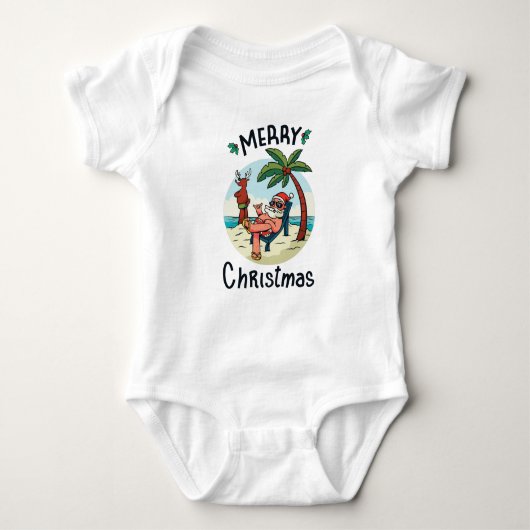 Christmas in July Romper (Voorkant)