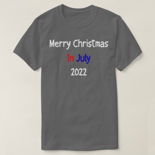 Christmas In July Summer Santa Xmas 2022 T-shirt (Design voorkant)