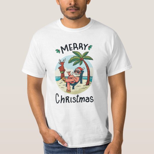 Christmas in July T-shirt (Voorkant)