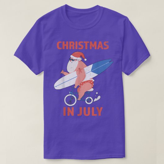 Christmas in July T-shirt (Design voorkant)