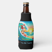 Christmas in July with SANTA CLAUS Flesjeskoeler (Fles Voorkant)