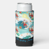 Christmas in July with SANTA CLAUS Seltzer Blikjeskoeler (Seltzer Voorkant)