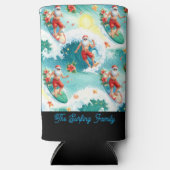 Christmas in July with SANTA CLAUS Seltzer Blikjeskoeler (Voorkant)