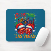 Christmas In Las Vegas Funny Holiday Design Long S Muismat (Met muis)
