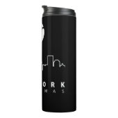 Christmas in New York City Thermosbeker (Geroteerd rechts)