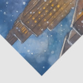 Christmas in New York – Winter City Scene  Tissuepapier (Detail)