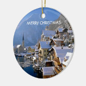 CHRISTMAS IN OOSTENRIJK KERAMISCH ORNAMENT (Links)