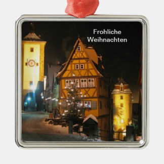 CHRISTMAS in ROTHENBURG GERMANY Metalen Ornament