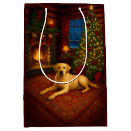 Christmas In Tennessee Labrador Holiday  Medium Cadeauzakje