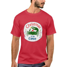 Christmas in the Cove Adult Tee (dark colors)