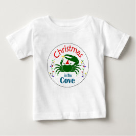 Christmas in the Cove Baby Tee (pick a color)