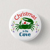 Christmas in the Cove Small Button (Voorkant)