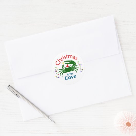Christmas in the Cove Stickers (Envelop)