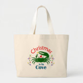 Christmas in the Cove Tote Bag (choose a size) (Voorkant)