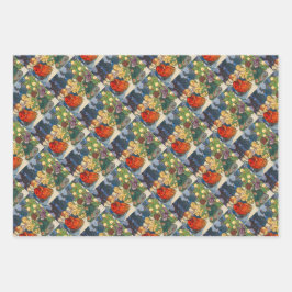 Christmas in the forest - Zdenek Guth Inpakpapier Vel