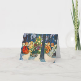 Christmas in the forest - Zdenek Guth Kaart