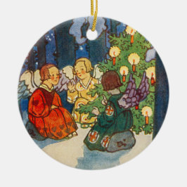 Christmas in the forest - Zdenek Guth Keramisch Ornament