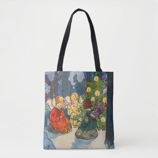 Christmas in the forest - Zdenek Guth  Tote Bag (Voorkant)