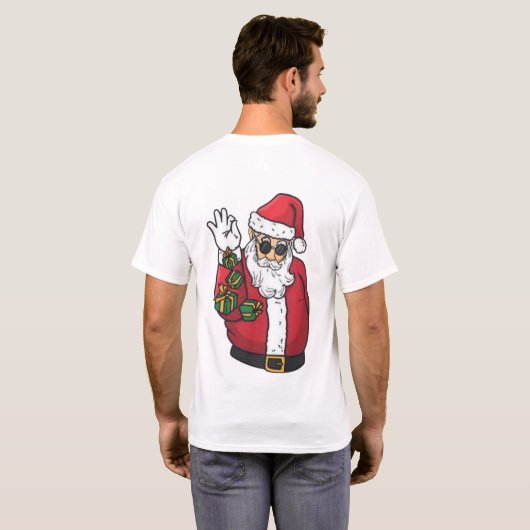 Christmas in u t-shirt (Achterkant volledig)
