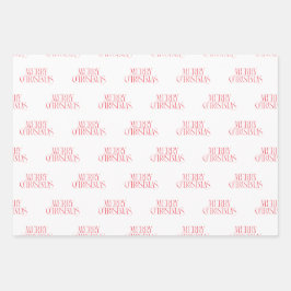 Christmas Inpakpapier Vel