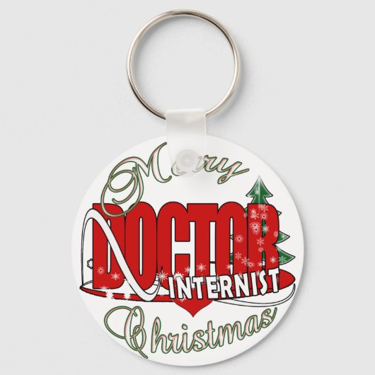 CHRISTMAS INTERNIST SLEUTELHANGER (Voorkant)