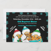 CHRISTMAS-INVITATIE - COLLECTIE MET POTATOFAMILIE KAART (Achterkant)