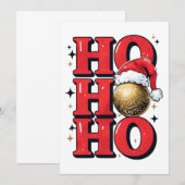  christmas invitation kaart (Voorkant / Achterkant)