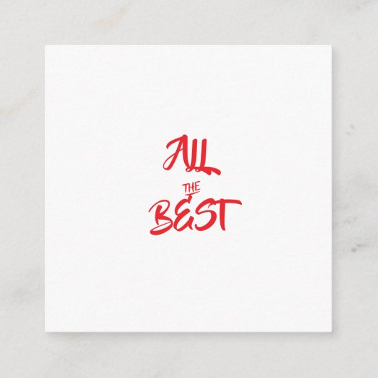 christmas invitations cards informatiekaartje (Achterkant)