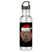 Christmas Irish Setter Classic T-Shirt Waterfles (Voorkant)