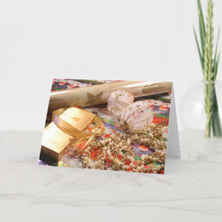 Christmas is all wrapped up! feestdagen kaart