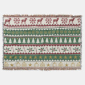 Christmas is cozy and refreshing Throw Blanket Deken (Voorkant)