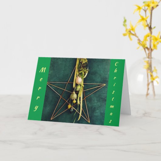 CHRISTMAS IS HET TIJDSTIP OM "MEMORIES" TE MAKEN KAART (Gele Bloem)